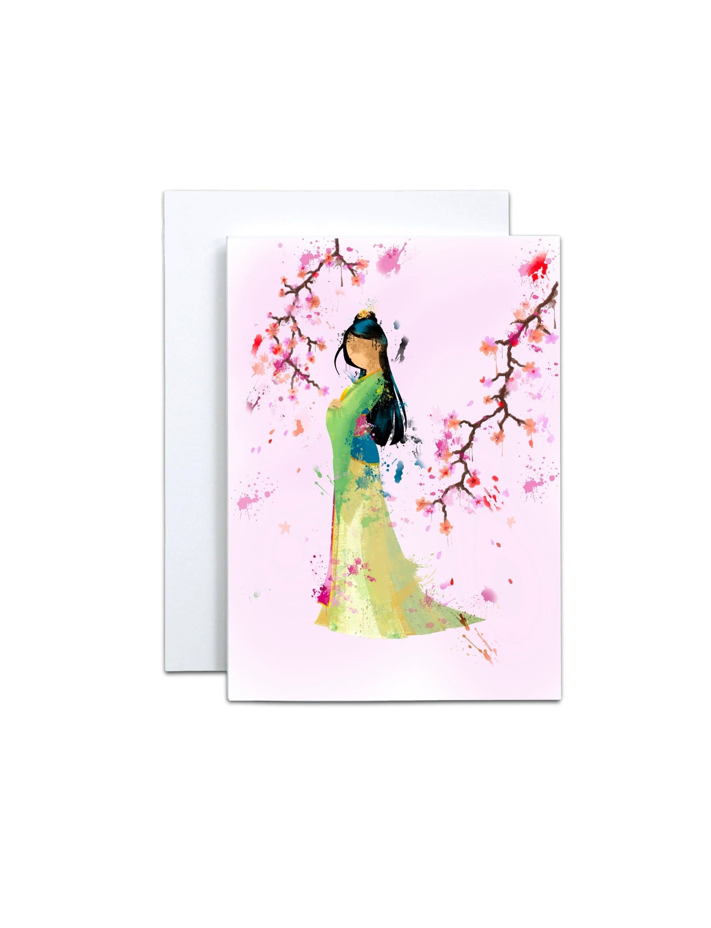 Snow White Greetings Card